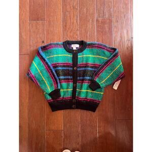 Vintage Naomi Bee Cardigan Sweater - Size L